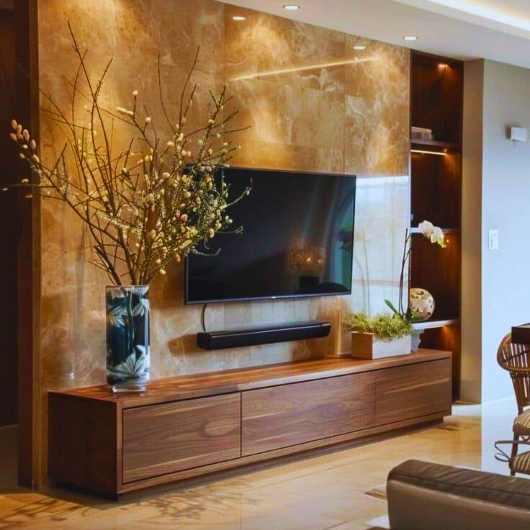 Custom Modern TV Unit