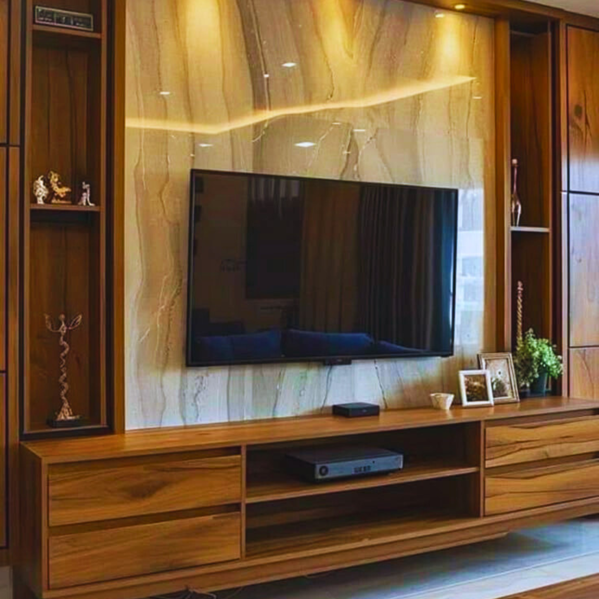 Custom Modern TV Unit