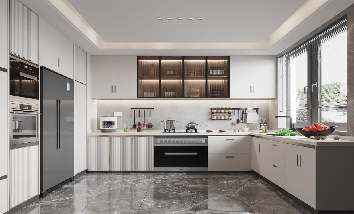 Modern Kitchen Cabinets (custom)