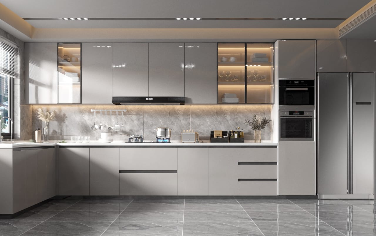 Modern Kitchen Cabinets (custom)