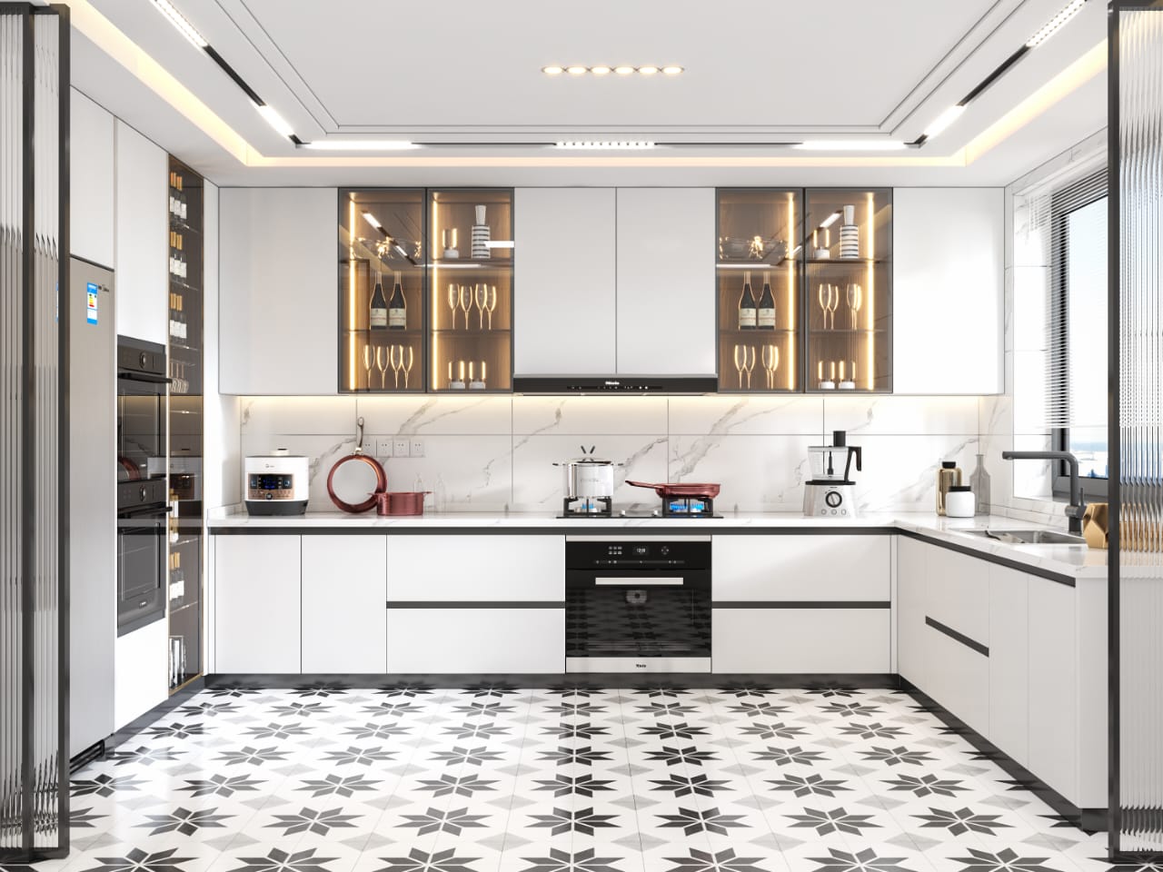 Modern Kitchen Cabinets (custom)