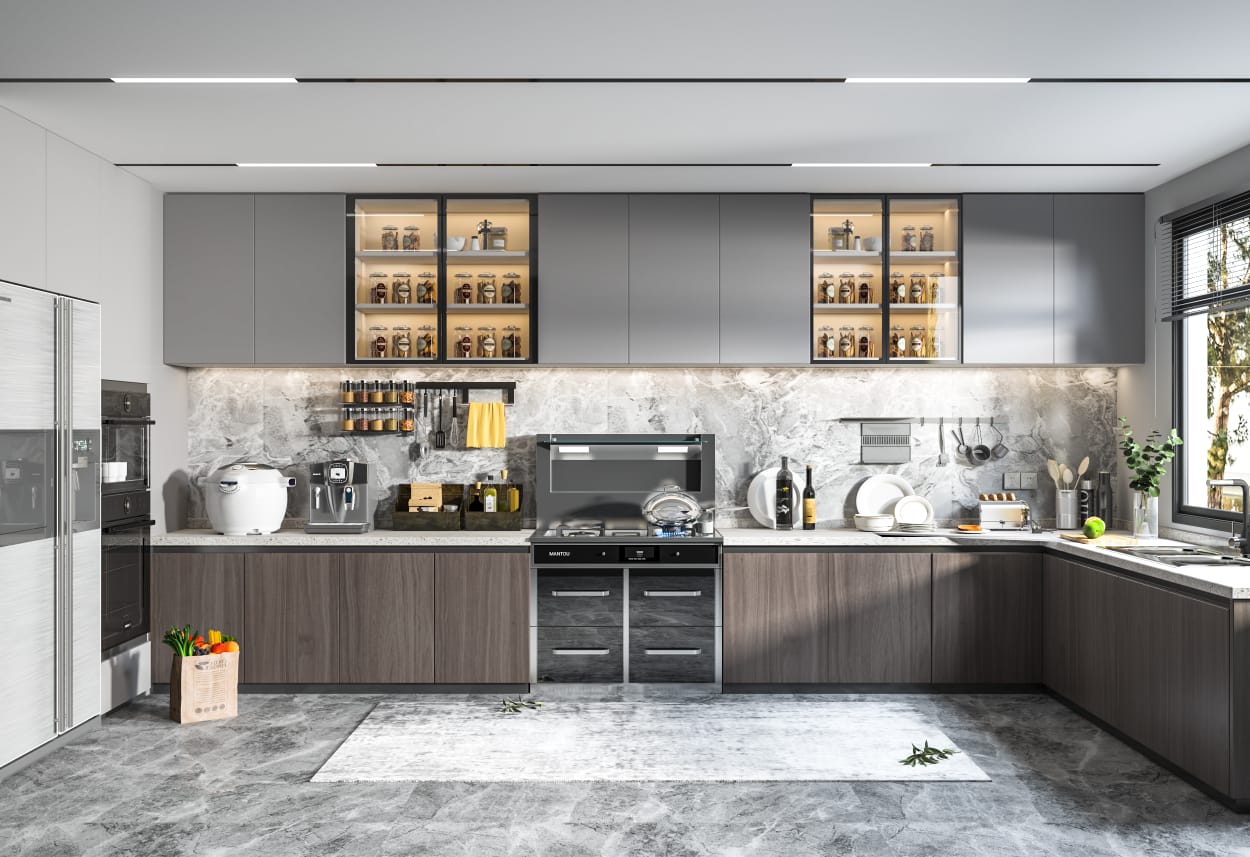 Modern Kitchen Cabinets (custom)