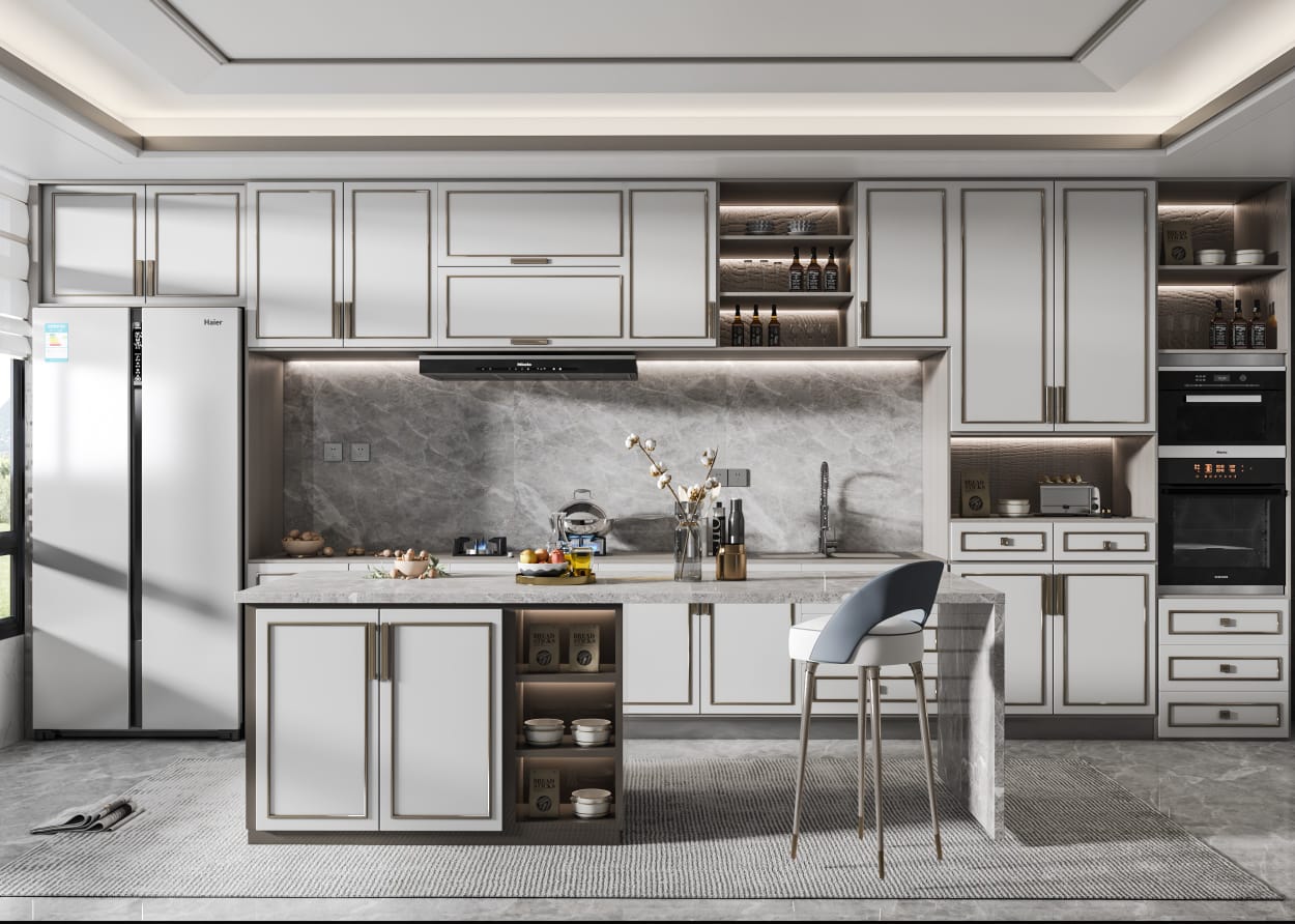 Modern Kitchen Cabinets (custom)