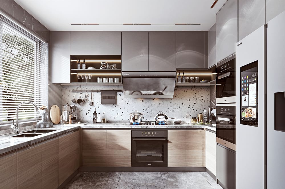 Modern Kitchen Cabinets (custom)