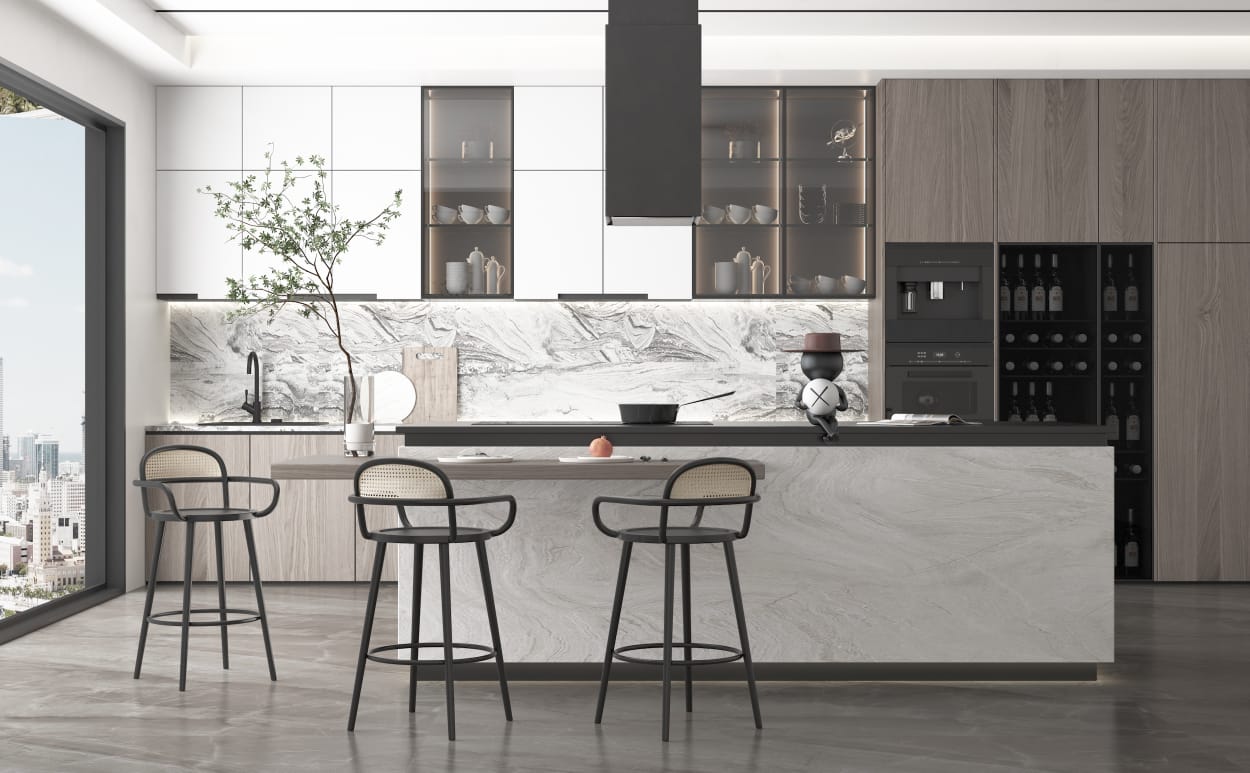 Modern Kitchen Cabinets (custom)