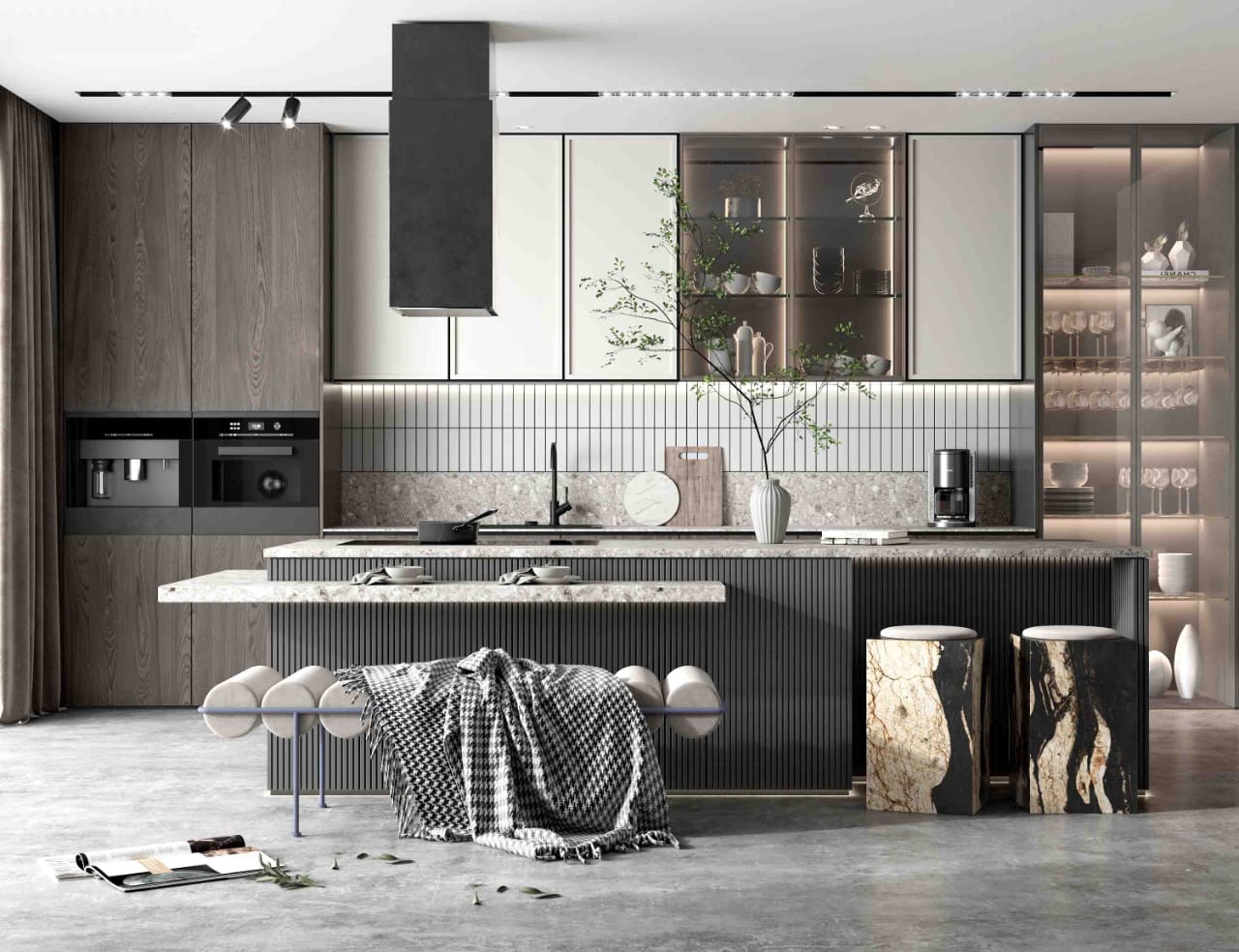 Modern Kitchen Cabinets (custom)