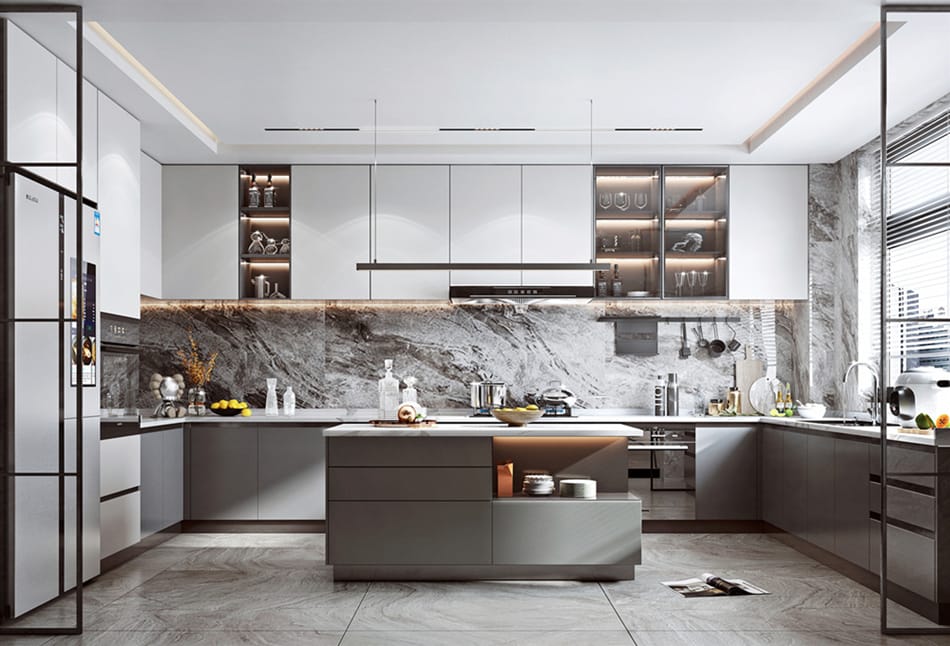 Modern Kitchen Cabinets (custom)