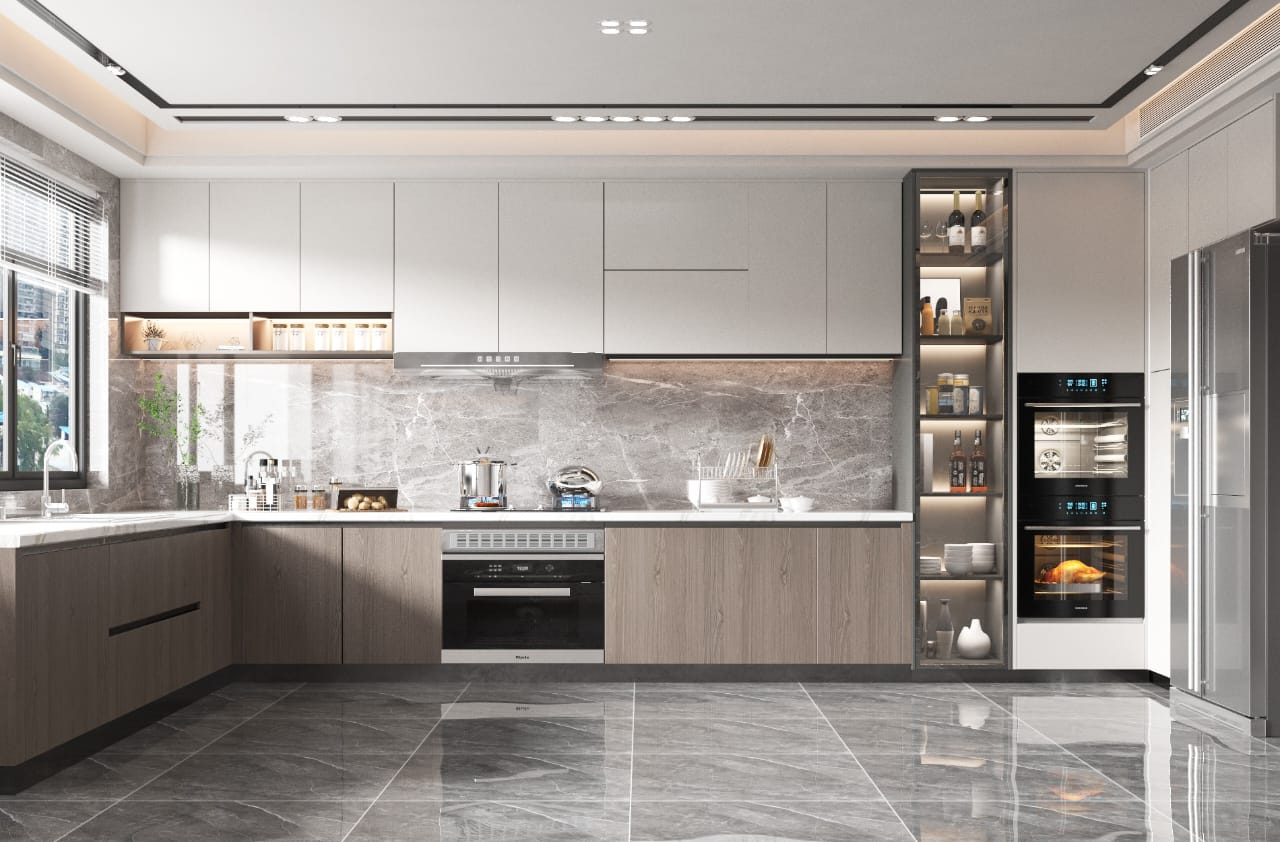 Modern Kitchen Cabinets (custom)