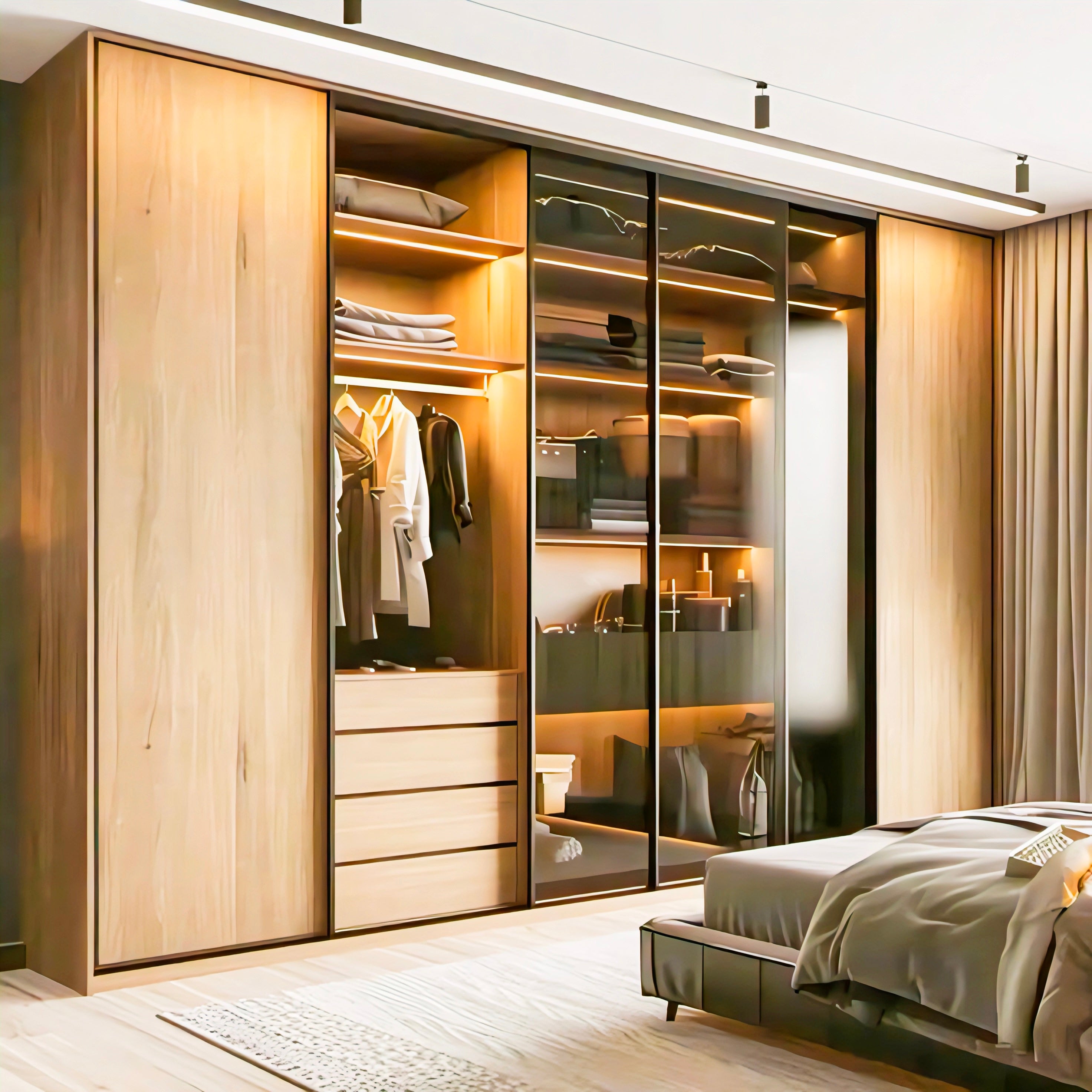 Modern Wardrobes (Customized)